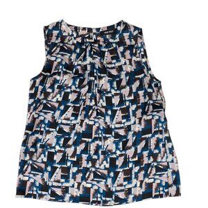 Nine West Graphic Blouse, Small